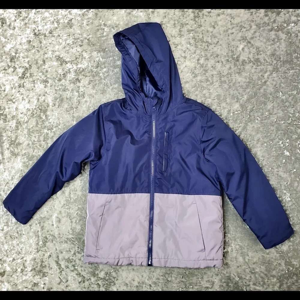 Old Navy Gray/Navy Boys Jacket